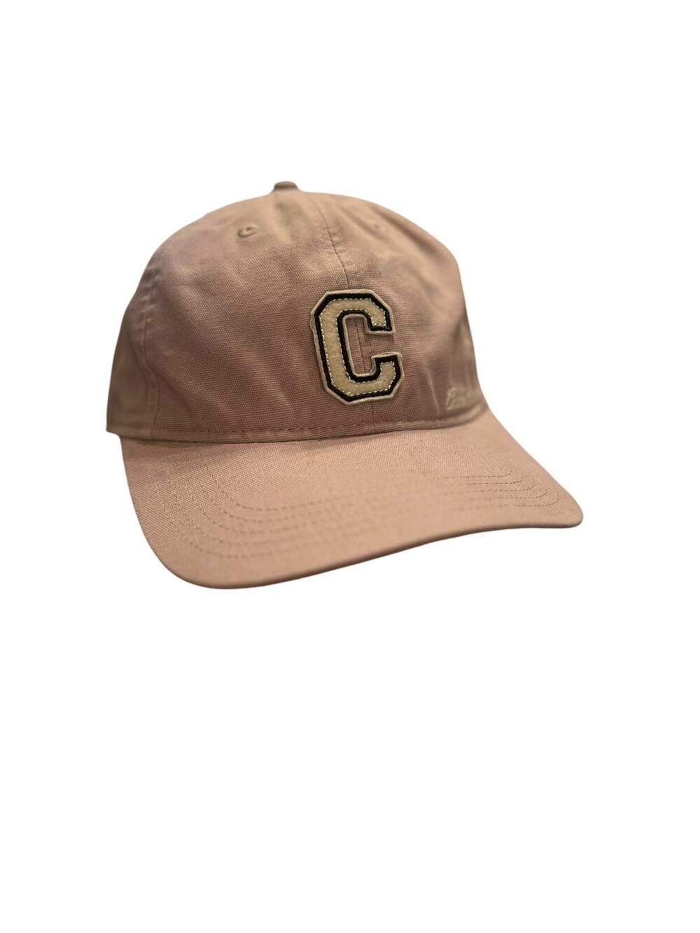 NWOT Carhartt Adult OS Mink Pink C Patch Canvas Velcro Closure Baseball Cap